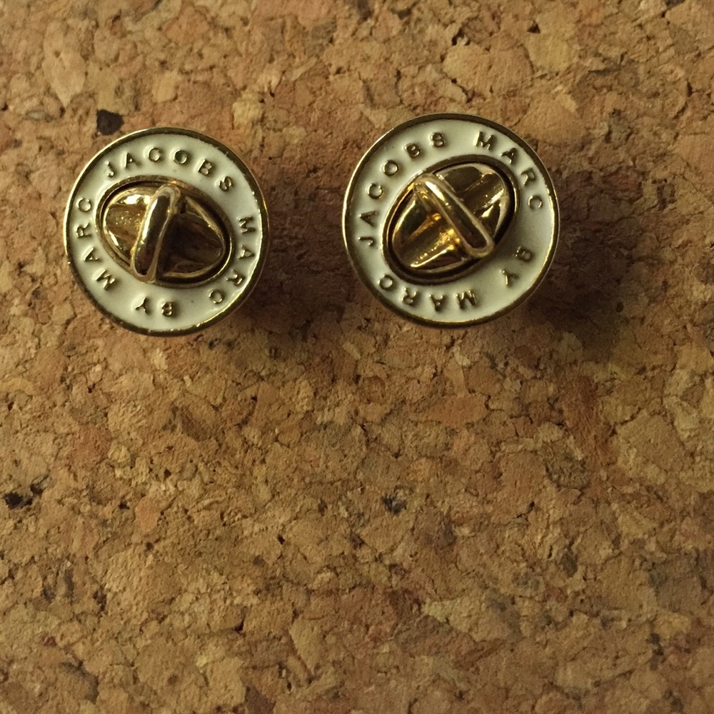 Marc by Marc Jacobs stud earrings.